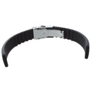 Watchband, bracelet, silicone, rubber, folding clasp, water-resistant, 18mm E5Y7