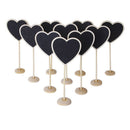 Wooden heart-shaped board with base Q1I8