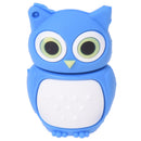 8GB Memory Stick USB 2.0 Flash Pen Drive Key Shape Blue Owl Z3Y5