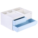 XIAOMI Ecosystem Deli Desktop Storage Box Cosmetic Makeup Case 2/4 Grids Drawers Office Desk Accessories Organizer Pen Pencil Holder 8904/8905