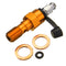 CNC M10x1.25mm Motorcycle Brake Caliper Bleed Screw Nipple Banjo Bolt Dust Cap