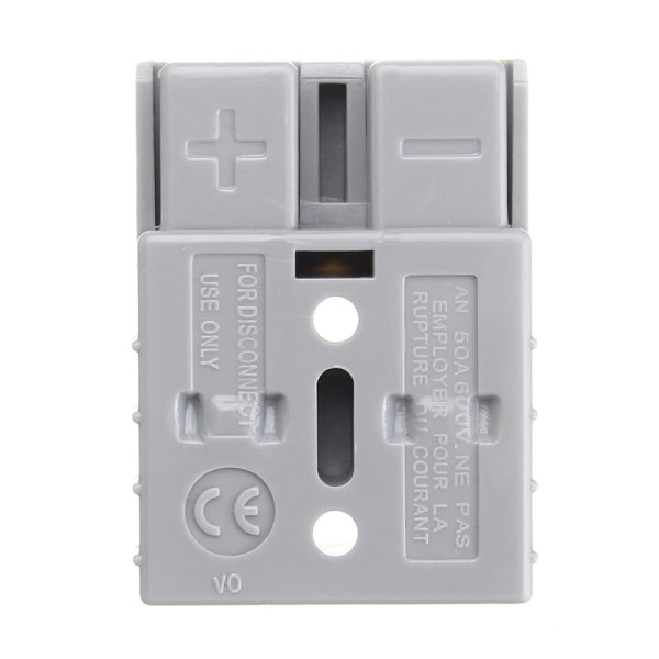 Excellway 50A Anderson Style Plug Power Plug Exterior Connector DC Power Solar Caravan