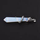 opal pendant necklace jewelry women girls supplies fashion