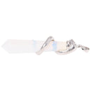 opal pendant necklace jewelry women girls supplies fashion