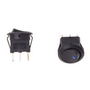 20 x LED Rocker Switch On/ Off Switch DC 12V 16mm - Blue J6C6