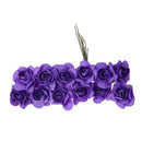 Approx. 144pcs Mini Paper Rose Flower for Craft Wedding Favor