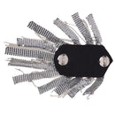 Epaulette Fringed Sheet Metal Acrylic Fabric with Rhinestone