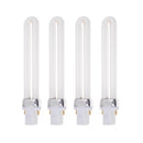 4 x 9W Nail UV Light Bulb Tube Replacement for 36w UV Curing Lamp Dryer