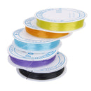 10 Rolls of Crystal Elastic Beading Cord Thread for DIY Jewellery Making Mi O5D3