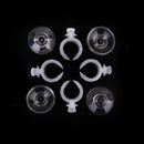 4pcs Suction Cups + 4pcs Clips for Aquarium Water Pipe/Heating Rod/Glass Ai J7O1