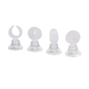 4pcs Suction Cups + 4pcs Clips for Aquarium Water Pipe/Heating Rod/Glass Ai J7O1