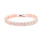 Trendy Metal Geometric Crystal Bracelet Temperament Rhinestone Bracelet