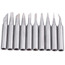 10 Tip Set Tips Soldering Tip Set for Soldering Iron 900-T-I/ BK/ 1.6D/ 2.4