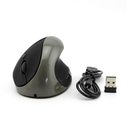 Wowpen CM0008 2.4GHz 1200dpi Wireless Rechargeable Optical Mouse Ergonomic Design for Laptops Tablets