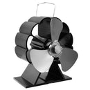 Bakeey 3-leaf Heat Fireplace Fan Powered Home Efficient Heat Distribution Low Noise