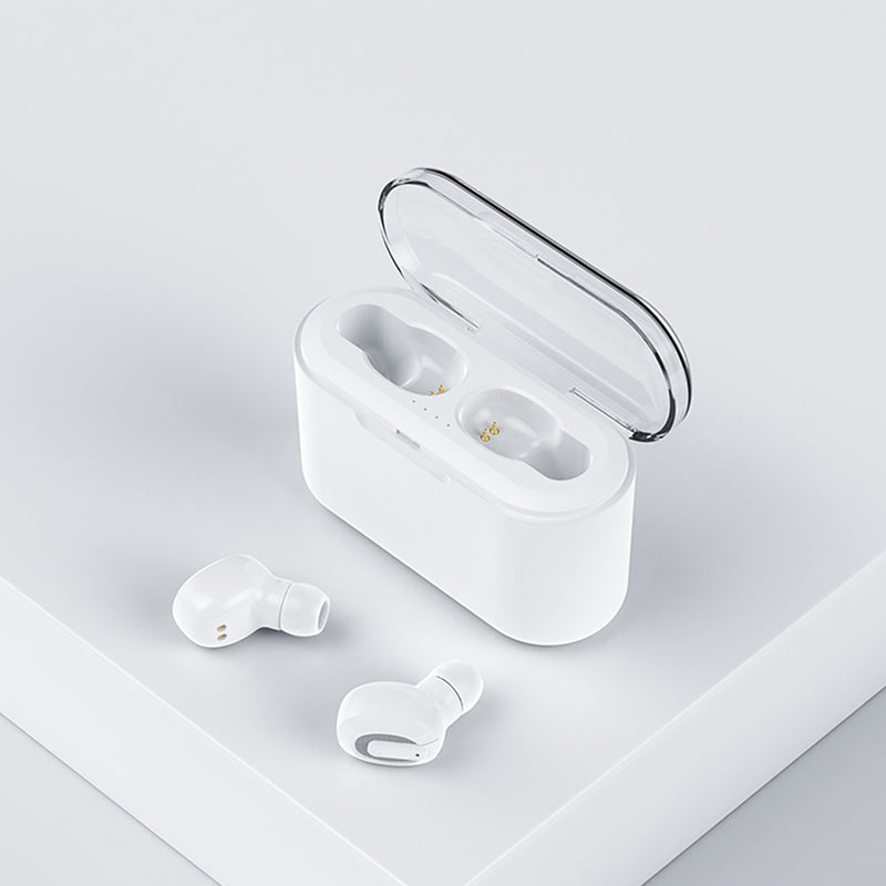 [CVC8.0 Noise Canceling] TWS bluetooth 5.0 Mini Wireless Earphone IPX7 Waterproof Headphones With 3000mAh Charging Box Power Bank