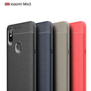 Bakeey Litchi Pattern Shockproof Soft TPU Back Cover Protective Case for Xiaomi Mi Mix 3