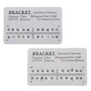 Roth/Mbt Dental Orthodontic Bracket With Hooked Wire Bow Bracket Teeth Redress Bracket