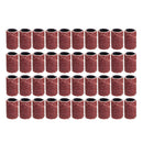 Drillpro 132pcs 80 Grit 1/4 3/8 1/2 Inch Sanding Drum with Sanding Mandrel Rotary Tool Accessories