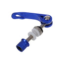 Road Bike Bicycle Seat Post Quick Release Binder Clamp Bolt Blue