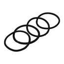 12pcs Women Elastic Hair Tie Band Rope Ring Ponytail Holder Nylon Black R9C7