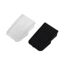 20 X Plastic ring jewelry display black white 27x16MM J3M1