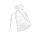 24 X White Organza Wedding Favor Gift Pouch Bag Jewelry 7x9cm L8A1