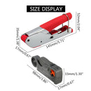 Coaxial Cable Clamper Stripping Clamper Set Net Clamper Set Combination Tool 20 F Connector Coaxial Tool Set Cable Wire Crimper Plier Stripper Compression Clamp
