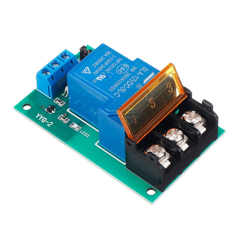 YYLOCK-2 5V/12V/24V High Power Relay Module Self-locking Power-off Delay On Off Pulse Signal Relay