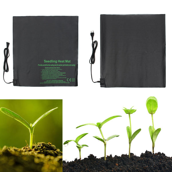 110V 220V 52X52cm Seedling Heat Mat Pad Plant Seeds Germination Propagation Clone