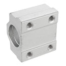 Machifit 10mm Slide Bushing Block With 2 Bearings for No Power Spindle Assembly Small Lathe Accessories