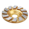 80/90mm Diamond Grinding Wheel Disc Cutting Piece for Stone Concrete Ceramics Grinding Tool