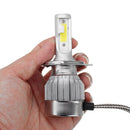 C6MAX 72W Car COB LED Headlights Bulb H1 H4 H7 H8/H9/H11 9005 9006 9012 H13 7600LM 6000K Cool White 2PCS Upgraded From C6