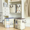 Non-woven Space Saver Clothes Quilt Blanket Storage Bag Box Organizer Portable L