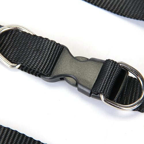 Leash Harness BLACK S Size for Teddy Dogs Cats Animals D9G1