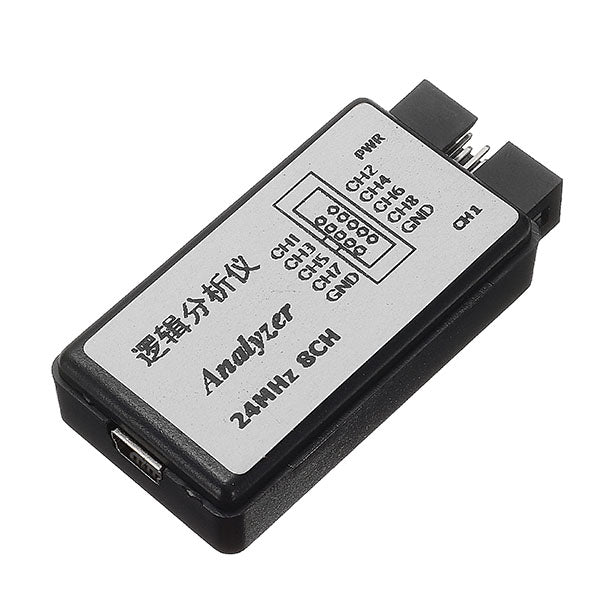 USB Logic Analyzer 24M 8CH Microcontroller ARM FPGA Debug Tool