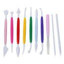 Cake Decorating Sugarcraft Modelling Tool Kit (10pcs)