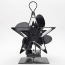 Xmund 7.87*3.95 Inch 4 Blades Heat Fireplace Fan Winter Warm Heater Eco Friendly Quiet Burner Fan Xiaomi