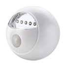 Wireless 5 LED PIR Motion Sensor Light Control Battery Powered Night Light Wall Cabinet Lamp