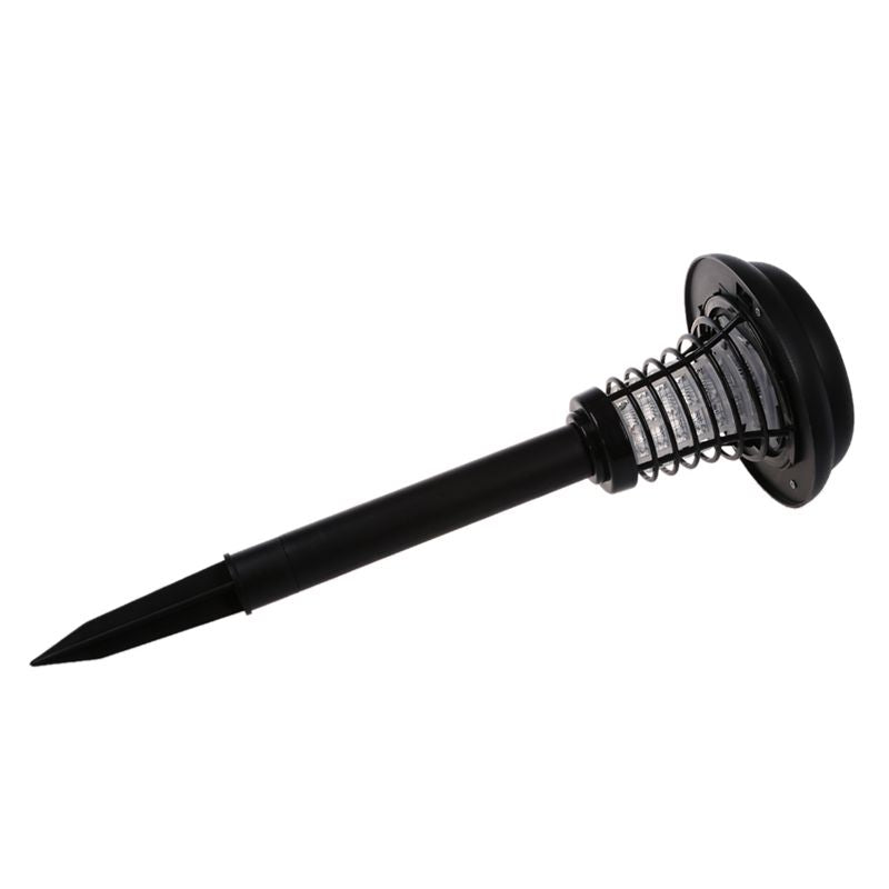 Garden Yard UV Solar Power LED Lamp Light Mosquito Insect Pest Bug Zapper KiL8K3