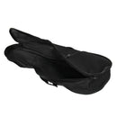 Ukulele Soft Comfortable Shoulder Back Carry Case Bag With Straps Black For H9J3