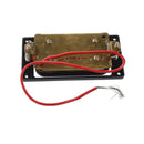 2PCs(1 set)Black Humbucker Double Coil Electric Guitar Pickups + Frame Scre V4W5