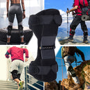 IPRee 1 Pair Upgraded Knee Protection Booster Breathable Joint Brace Knee Pad Mountaineering Squat Protector