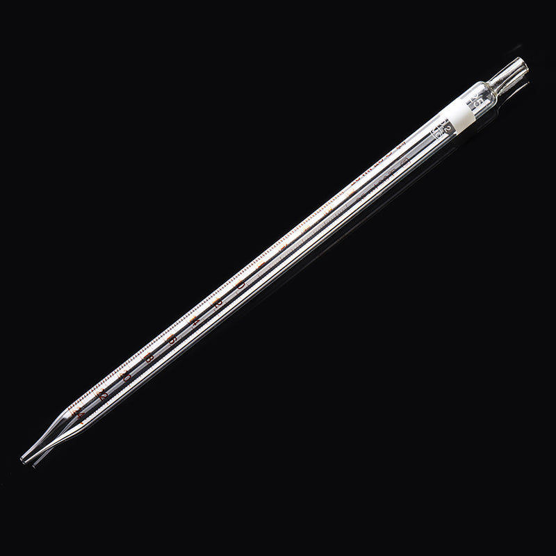 1/2/5/10/25ml Glass Long Pipette With Scale Lab Glassware Kit