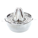 Stainless Steel Juice Reamer Glass Manual Juicer Orange Lemon Lime Squeezer