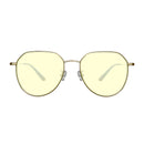 ANDZ Metal Geometric Frame Fashion Eye Care Glasses Anti-Blue Glasses 46% Light Blocking Rated Glasses from Xiaomi Youpin