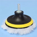 Drillpro 8Pcs 7 Inch Sponge Polishing/Buffing Pad Kit For Car Polisher