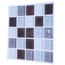 6Pcs/Set PVC Wall Sticker Stair Tile Sticker Removable Floor Border Waterproof for Decorations