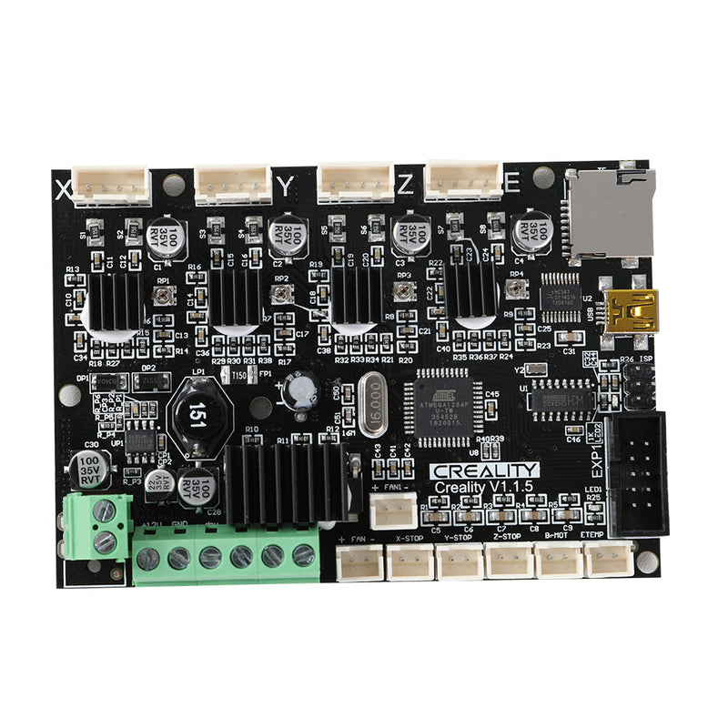 Creality 3D Upgraded Version V1.1.5 24V Super Silent Mainboard Motherboard With TMC2208 Driver For Ender-3 / Ender-3 Pro 3D Printer