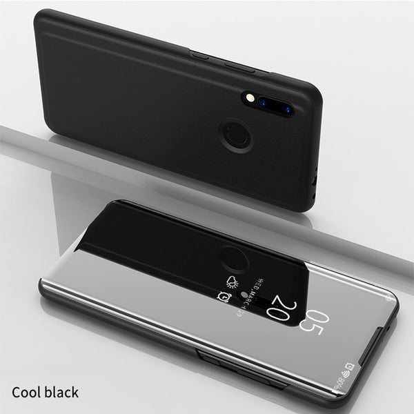 Bakeey Plating Mirror Window Shockproof Flip Full Cover Protective Case for Xiaomi Redmi 7 / Redmi Y3